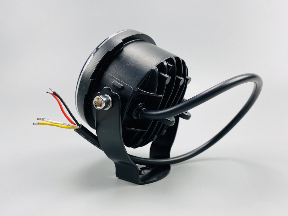 Фара протитуманна LED 30W з чітким світловим кордоном великою лінзою та габаритним світлом 8-80V Мукачево - фото 4