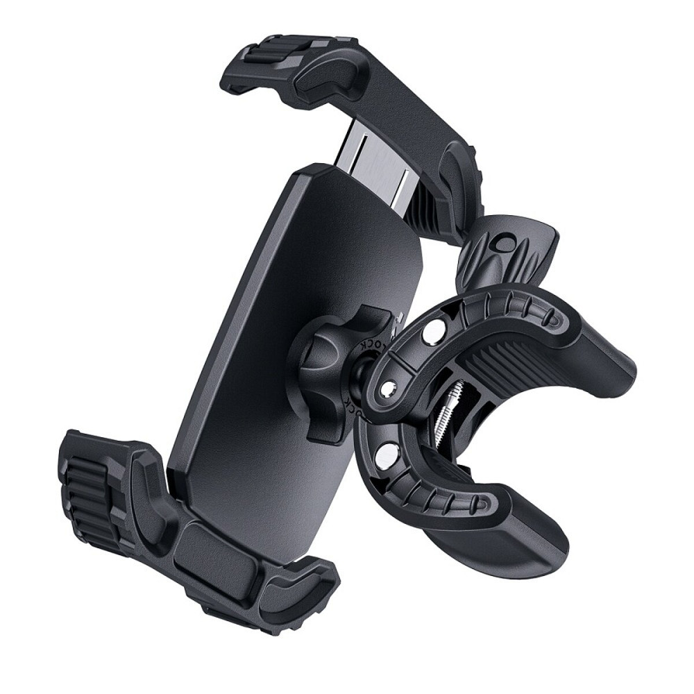 Велотримач для мобільного ACEFAST D23 bicycle phone holder Black (6974316282969) Київ - фото 3