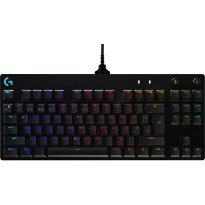 Клавіатура Logitech G PRO Mechanical Gaming USB UA Black (920-009392) Вінниця - фото 1