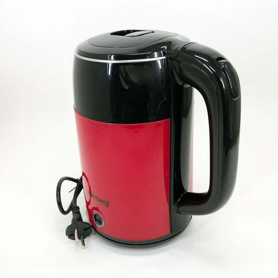 Электрический чайник с индикатором питания Rainberg RB-2244 2000 Вт 2 л, Чайник дисковый BU-64 Львов - изображение 14