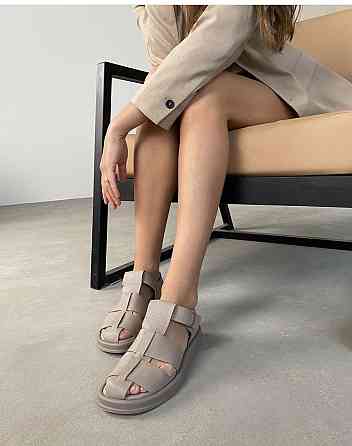 RONE Босоніжки жіночі RONE 132 капучіно (літо, шкіра натуральна) (5125) Коломия