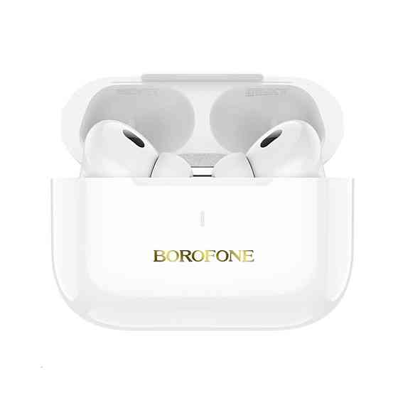 Навушники BOROFONE BW59 Plus True wireless ANC noise reduction BT headset White (6941991107467) Київ