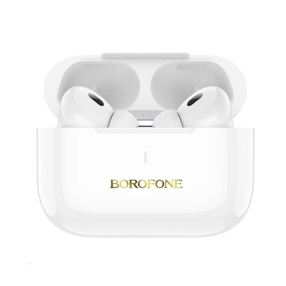 Навушники BOROFONE BW59 Plus True wireless ANC noise reduction BT headset White (6941991107467) Киев - изображение 4