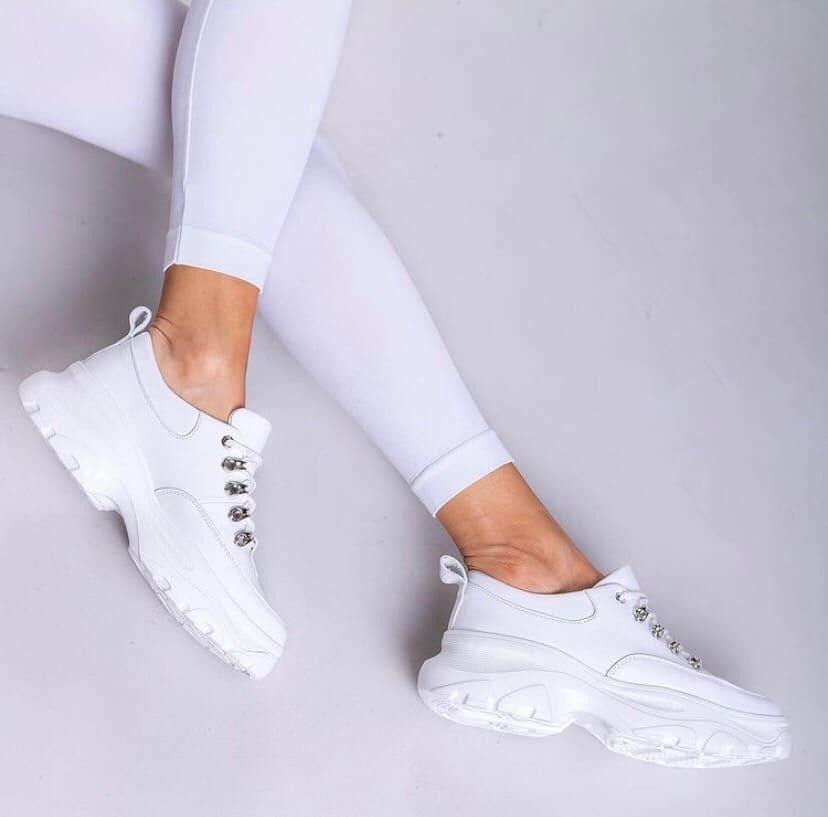 RONE Кросівки жіночі RONE 018 білі (весна-осінь, шкіра натуральна) (4352) Коломыя - изображение 2