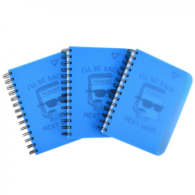 Блокнот Yes В6 I`ll be back 144 аркуша пластикова обкладинка (681991) Вінниця - фото 2