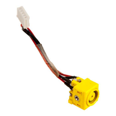 Роз'єм живлення ноутбука з кабелем для IBM/Lenovo PJ097 (7.9mm x 5.5mm + center pin), Универсальный (A49061) Вінниця - фото 1