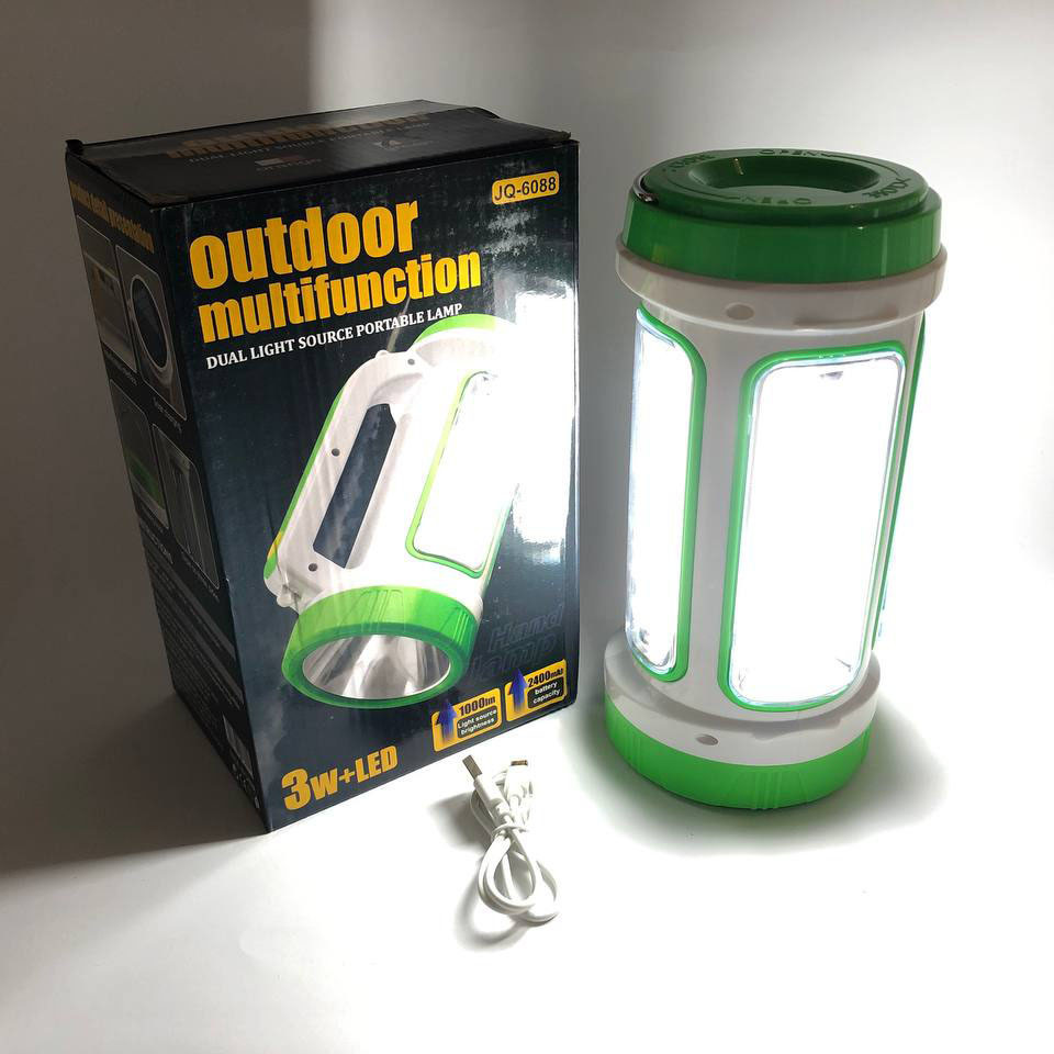 Переносне світло для кемпінгу з LED лампою 6088-LED+COB, Аварійна лампа LC-402 для кемпінгу Київ - фото 2