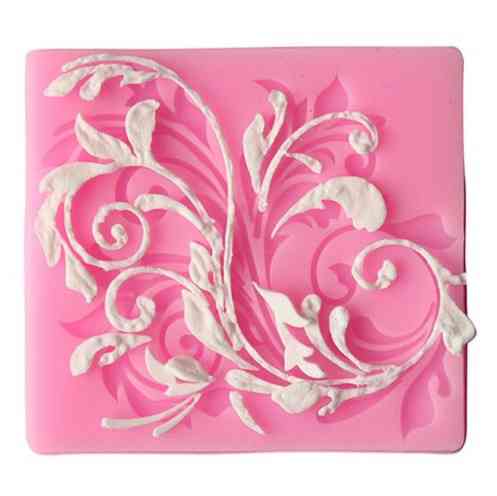 Молд силіконовий рослини 59 на 55 мм силікон Київ