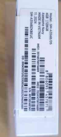 Телефон Samsung A35 6/128Gb. G5 Новий! Київ