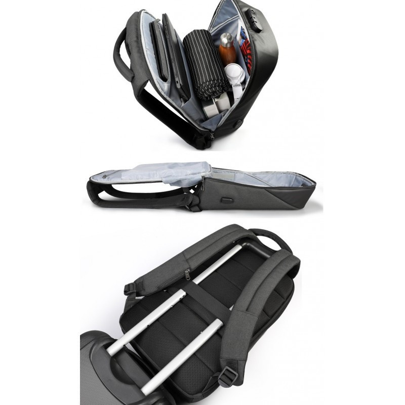 Рюкзак Tigernu чорний для ноутбука 15.6" Київ - фото 1