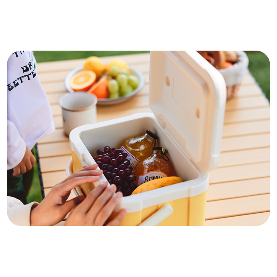 Туристичний холодильник Naturehike CNK2450CF012, 5 л, бежевий Київ - фото 5