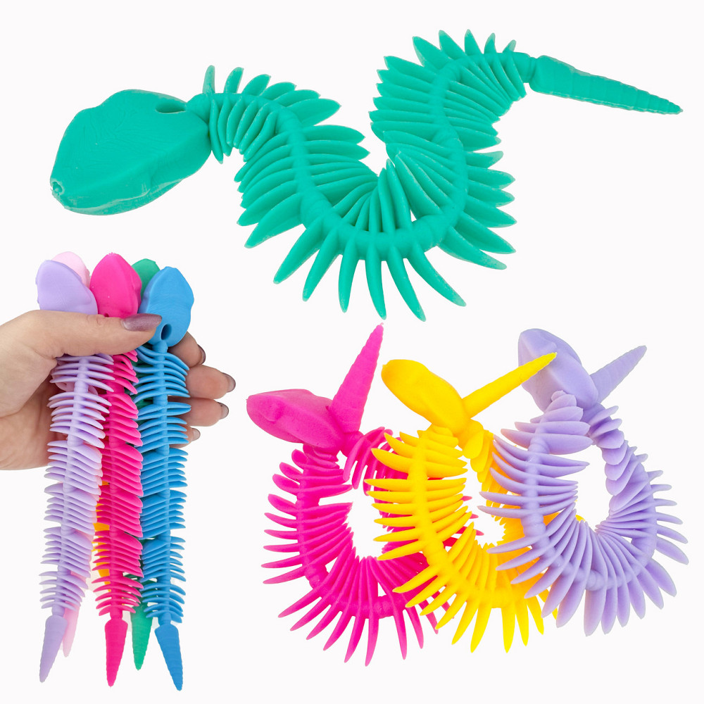 Антистрес рухливий дитячий Змія 12 шт. Київ - фото 1