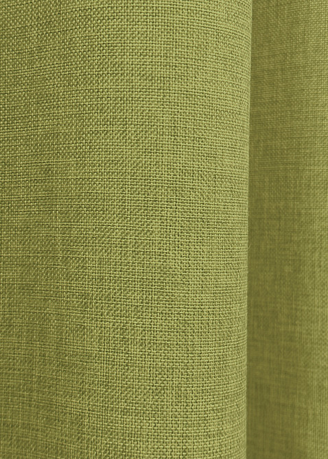 Комплект готовых штор VR-Textil Лен Мешковина № 106ш Оливковый 150х270см 2 шт (30-021) Киев - изображение 8