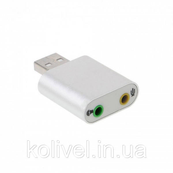 Звукова плата USB, Virtual 7.1 Channel, chip CZH-H077 (B00810) Київ - фото 2