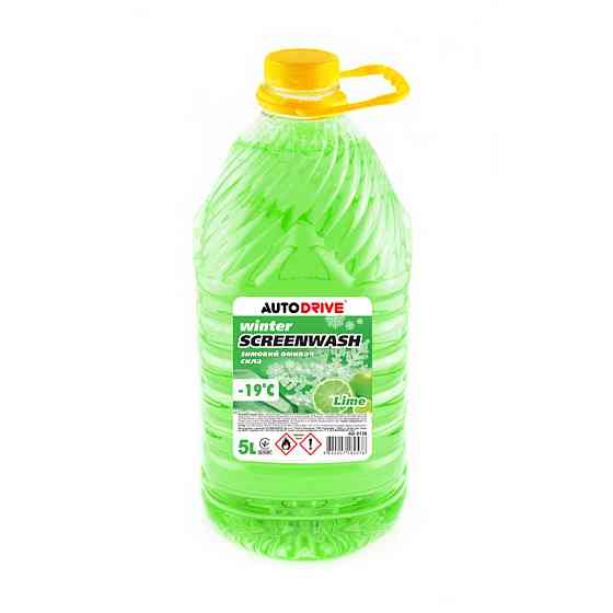 Омивач скла зимовий AutoDrive Lime -19°С 5л Киев
