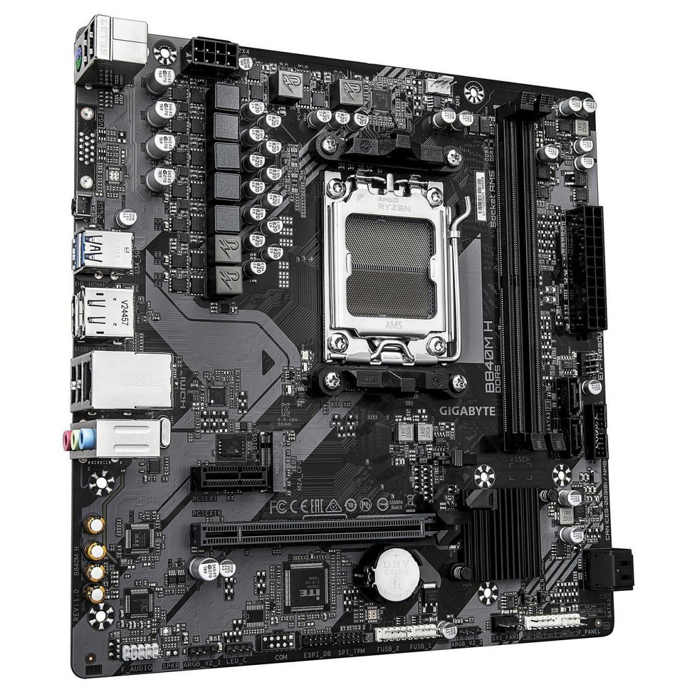 Материнська плата Gigabyte B840M H Socket AM5 ( 29037 ) Харків - фото 3