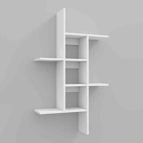 Полиця навісна ПН-7, Білий, 630/180/1070 Львів