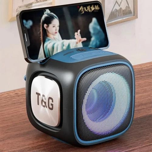 Акустическая Bluetooth колонка со светомузыкой, Портативная колонка bluetooth стерео MB-64 Львов - изображение 1