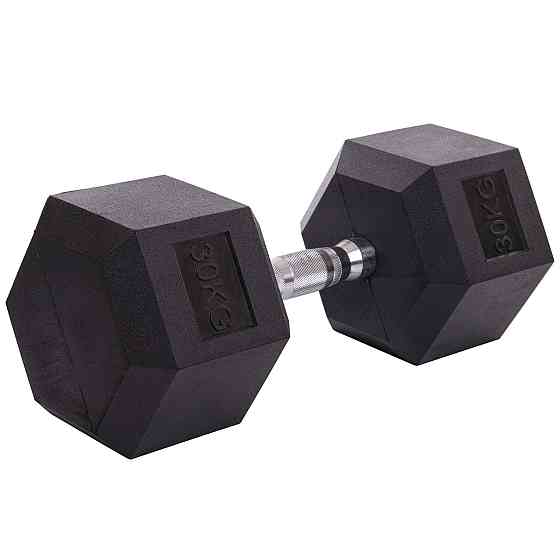 Гантель 30 кг цільна шестигранна SP-Planeta-80075-30 Київ