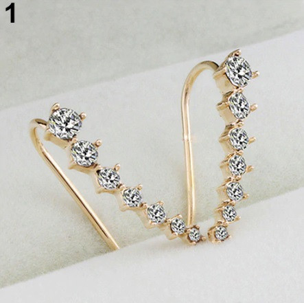 Серьги-гвоздики женские под золото, цинковый сплав Киев - изображение 1