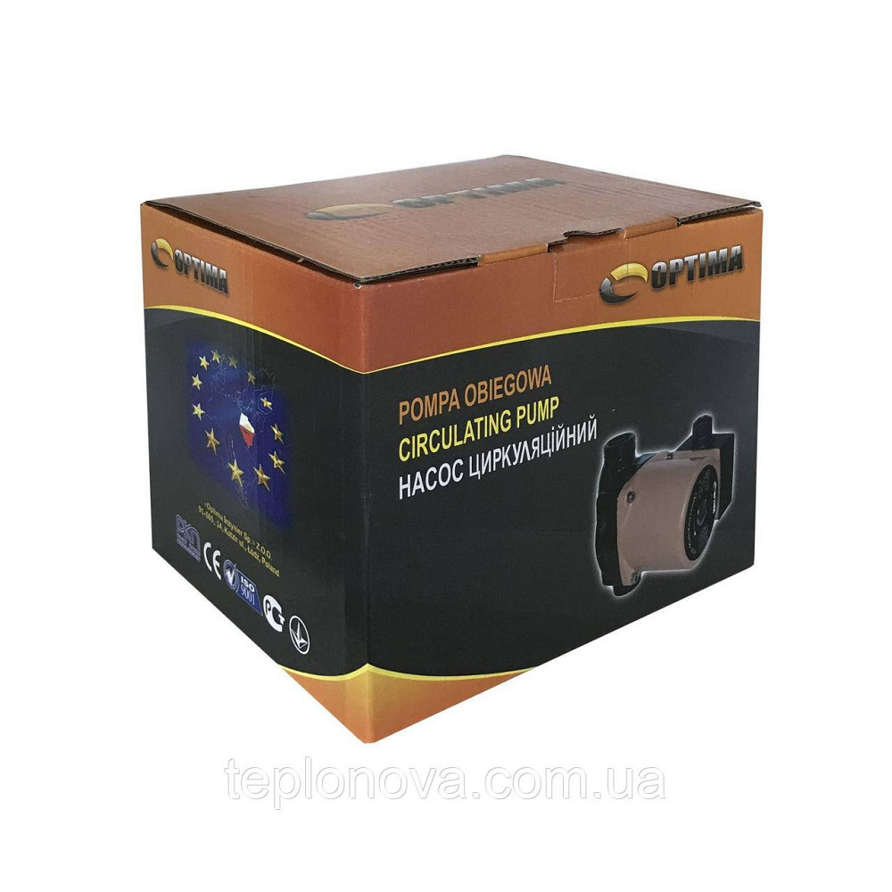 Насос циркуляційний Optima OP20-60 130 мм + гайки, + кабель із виделкою! Чернівці - фото 6