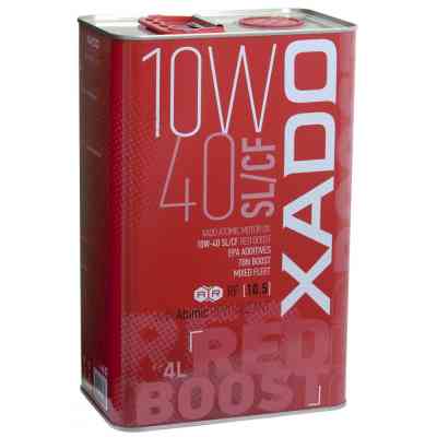 Моторна олива Xado 10W-40 SL/CF, Red Boost 4 л (ХА 26244) Вінниця