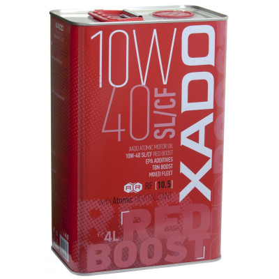 Моторное масло Xado 10W-40 SL/CF, Red Boost 4 л (ХА 26244) Винница - изображение 1