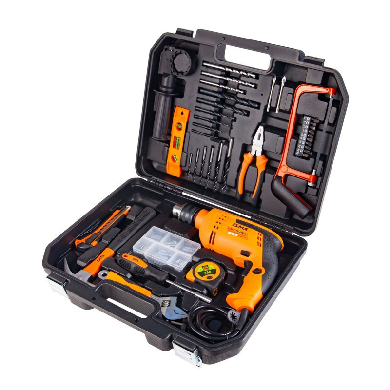 Набор инструментов с дрелью электрической,95пр.(220V,750W,0-2900об/мин),в кейсе IS-1095 Одесса - изображение 2