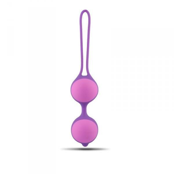 Вагинальные шарики Palline Vaginali Bi-Balls Double Purple Sex Aura Киев - изображение 4