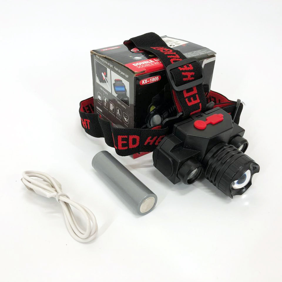 Фонарь налобный для рыбалки Police Bailong, Фонарь аккумуляторный для рыбалки, Фонарик диодный налобный BN-61 Львов - изображение 6