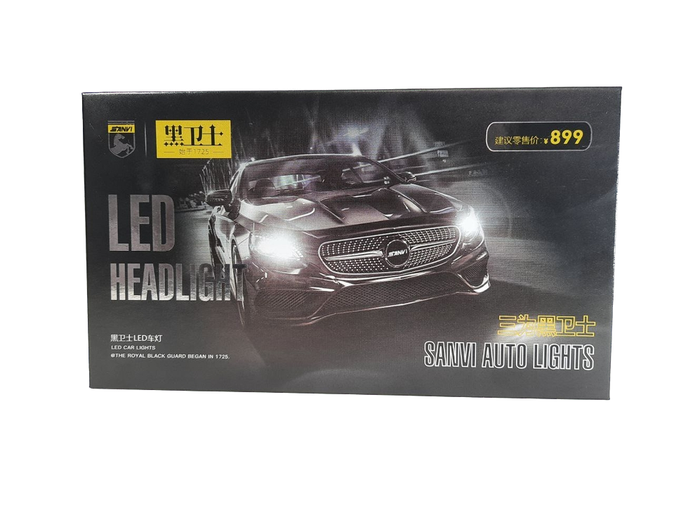 Комплект світлодіодних LED ламп StarLight HYPER +400% H7 Canbus 65W 16000Lm 5500K 12V Харків - фото 2