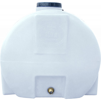 Ємність для води Пласт Бак горизонтальна харчова 150 л біла (2105) Вінниця - фото 2