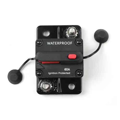 Предохранитель автоматический DC 12-48В 60А с ручным сбросом, IP67, тип А Винница