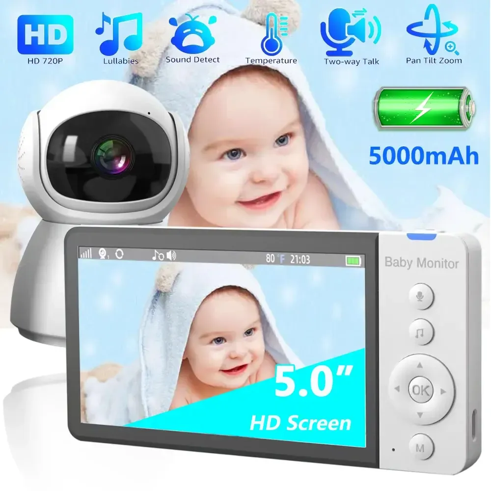 Цифровая видеоняня радионяня baby monitor hd screen mini nyana Коломия - фото 2