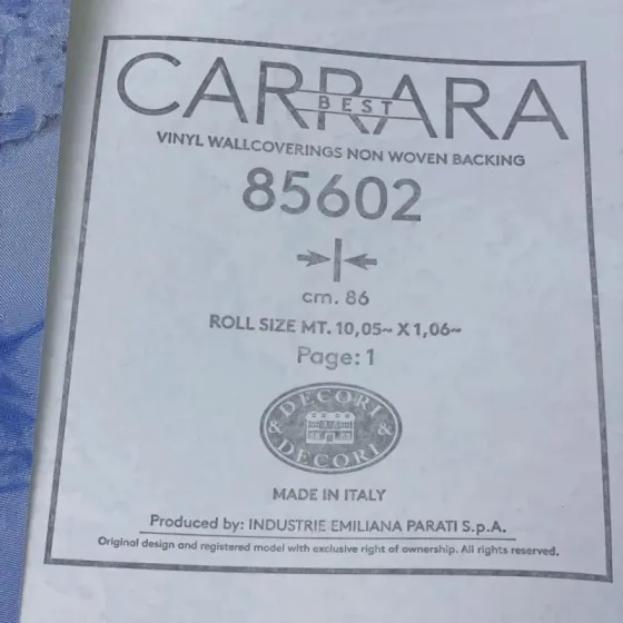 Шпалери Emiliana Parati Carrara Best 85602 Київ