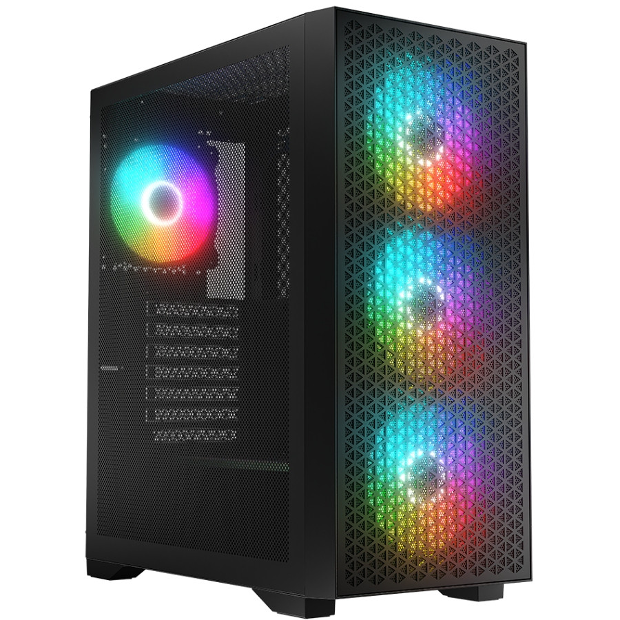 Корпус LogicConcept DART PRO ARGB MIDI BLACK MESH fans 4x120mm без БЖ ATX Вінниця - фото 1