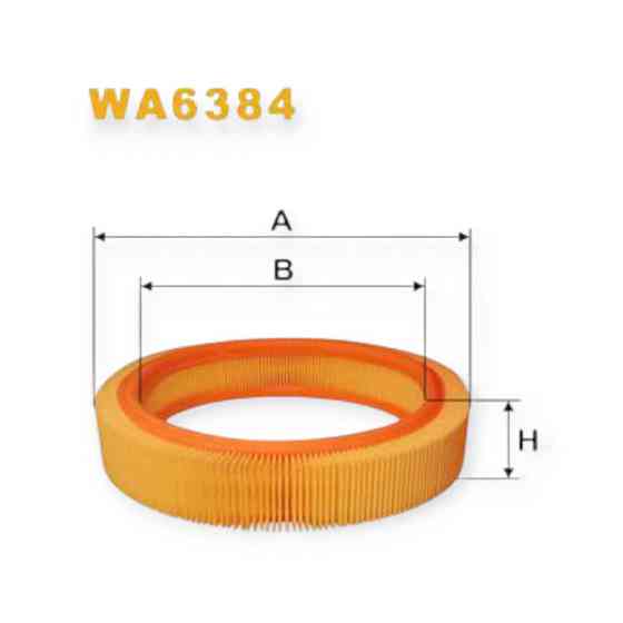 Фильтр воздушный автомобиль Опель  Ascona C,Kadett E, Omega A Мукачево