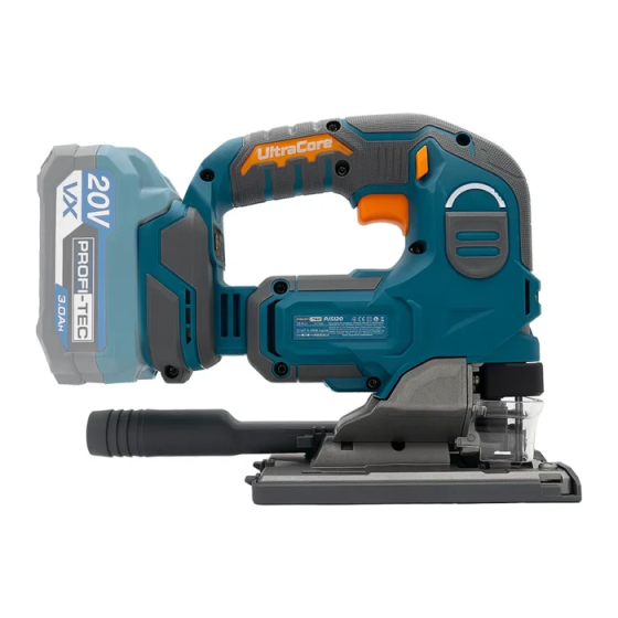 Аккумуляторный лобзик PROFI-TEC PJS120 без щеточный, с АКБ 20V 3.0Ah, кейс Киев