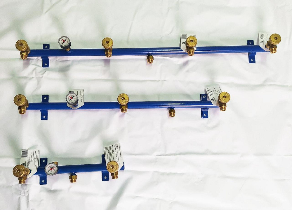 Рампа жорстка Gavagna ( Італія ) для підключення 2 балона в одну систему. Київ - фото 6