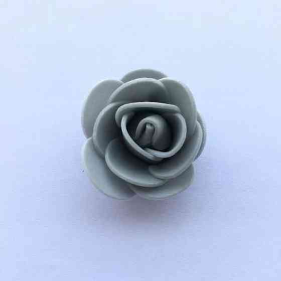 Маленькі квіточки для декору 50 штук 3 см сірий Київ