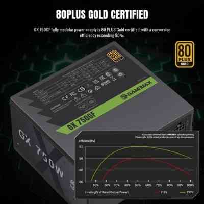 Блок питания Gamemax 750W (GX 750GF) Винница
