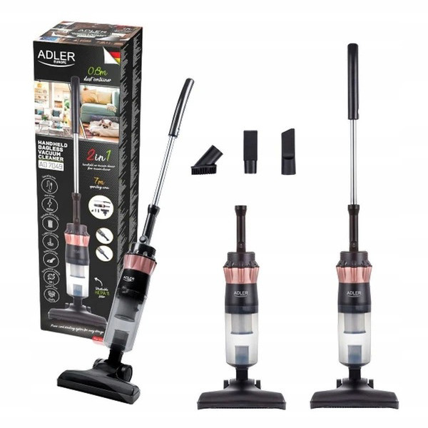 Мощный ручной пылесос для дома Adler AD 7049 800Вт, Вертикальный пылесос с турбощеткой CG-72 Львов - изображение 2