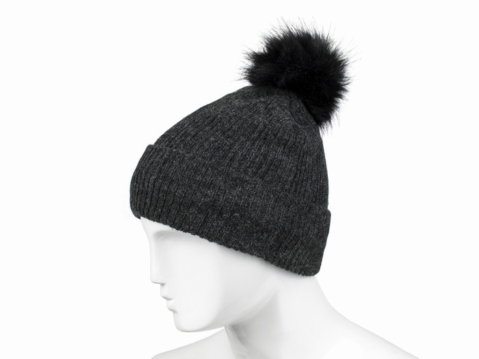 Шапка біні з помпоном Київ - фото 1