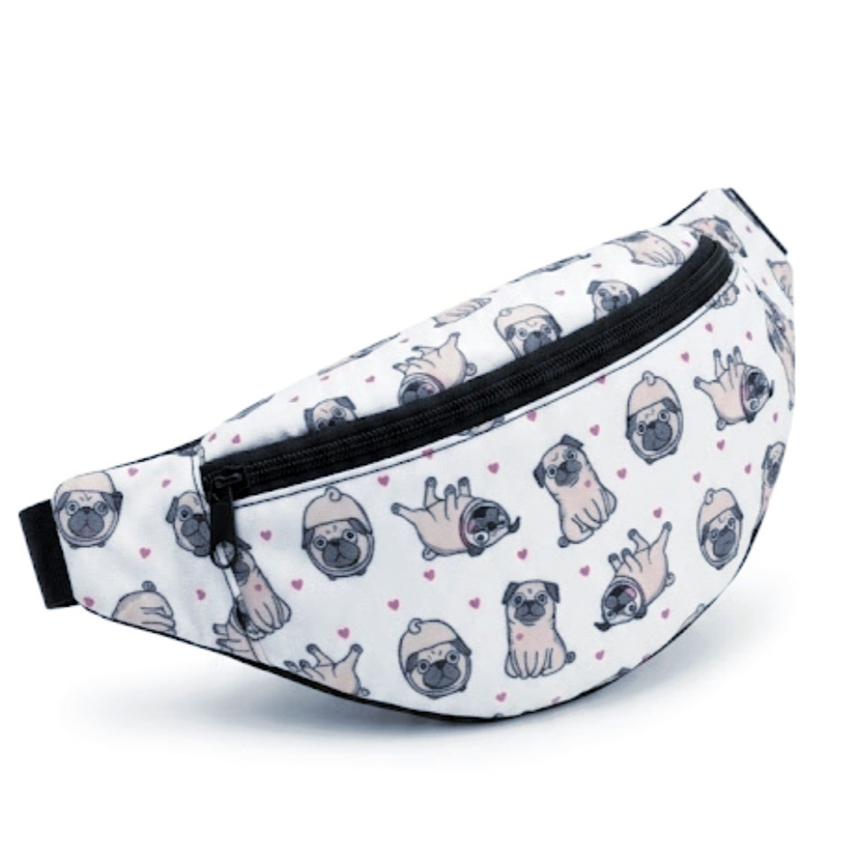 Сумка детская бананка поясна сумка мопс Киев - изображение 4