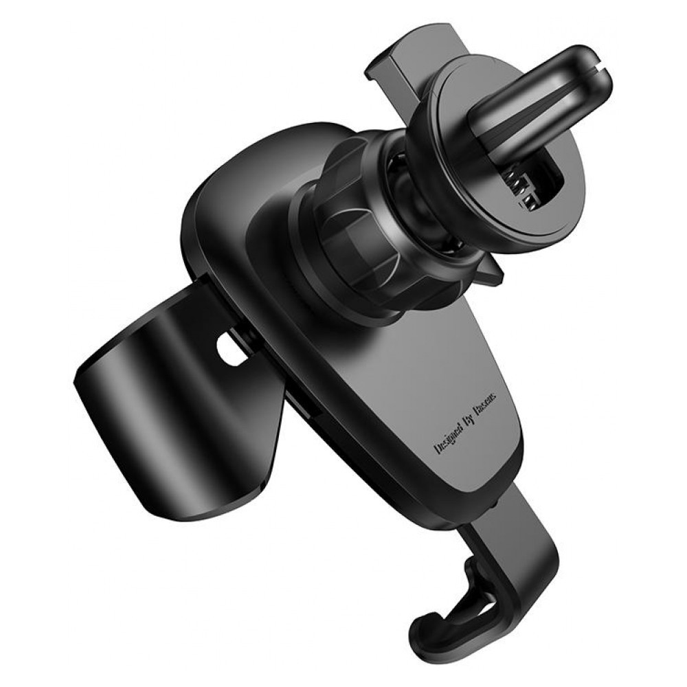 Універсальний автомобільний тримач док-станція Baseus для телефону Car Holder Gravity SUYL-01 (Чорний, Пластик) Миколаїв - фото 5