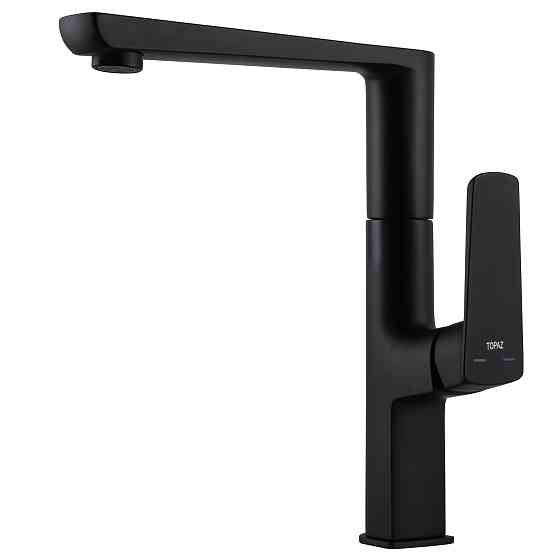 Змішувач для кухні TOPAZ LEXI TL 21401-H57-BB на гайці,Чорний мат.,шланги TAQ-M1055,D25 Луцьк