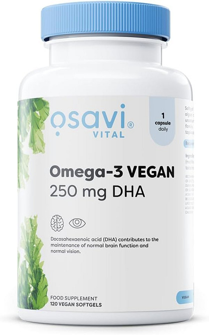 Омега 3 Osavi Omega-3 250 мг 120 капсул Луцьк - фото 1