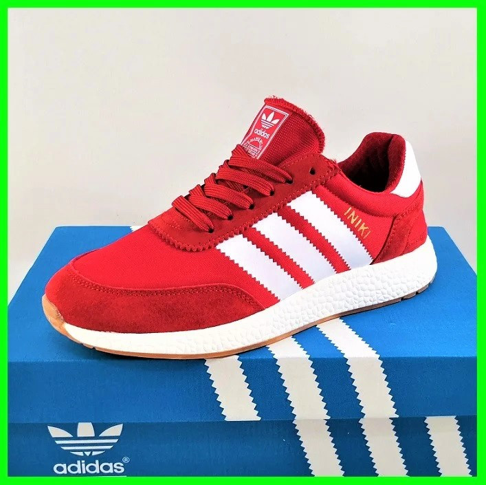 Кроссовки Adidas Iniki Runner Boost Красные Женские Адидас (размеры: 38) Видео Обзор Днепр - изображение 10