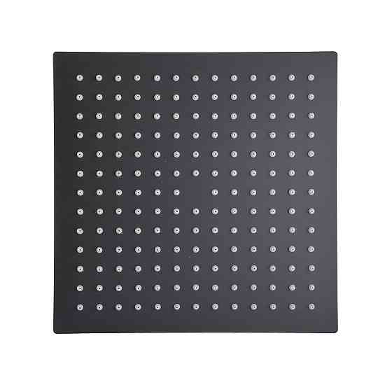 Лейка душевая ТРОПИК TSQ-250-BL черная матовая 250*250мм, TOPAZ (000020811) Киев