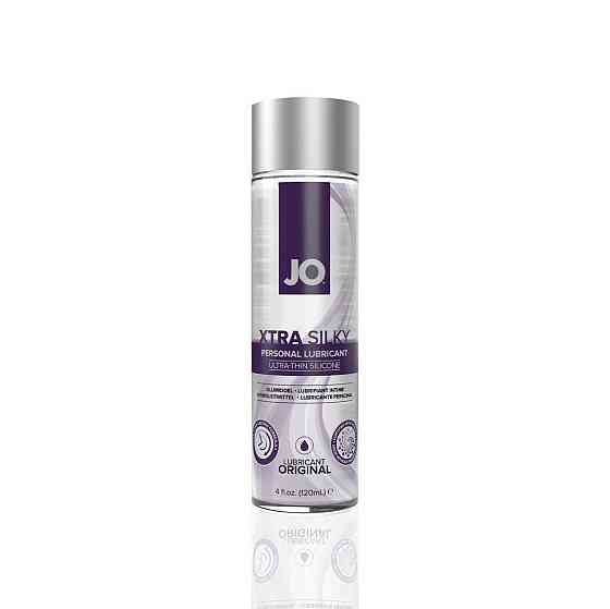 Лубрикант на силиконовой основе JO Xtra Silky Silicone (120 мл) Sex Aura Киев